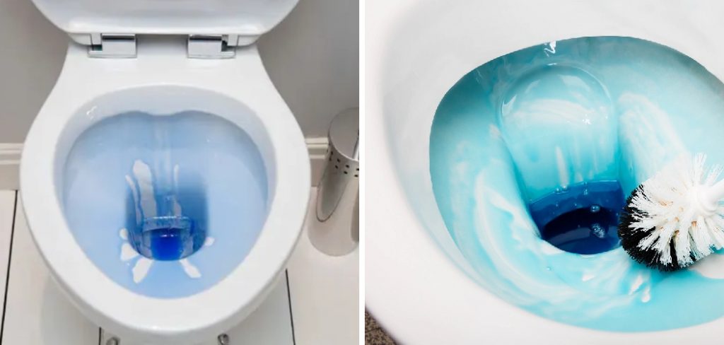 How to Remove Blue Stains from Toilet Seat