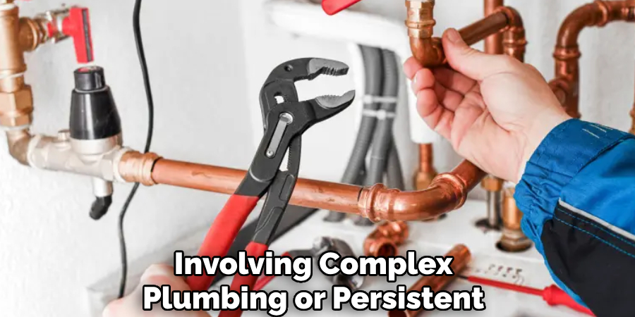 Involving Complex 
Plumbing or Persistent 