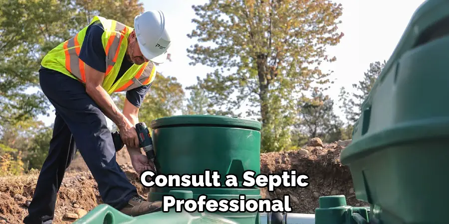 Consult a Septic Professional