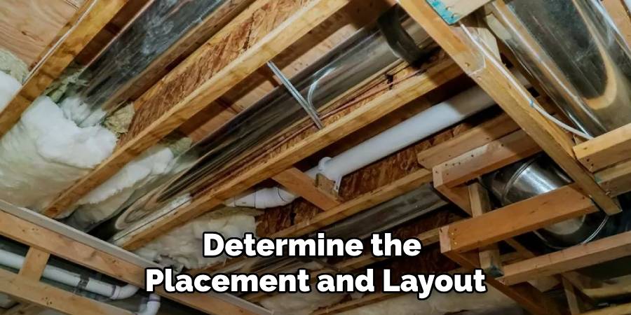 Determine the Placement and Layout