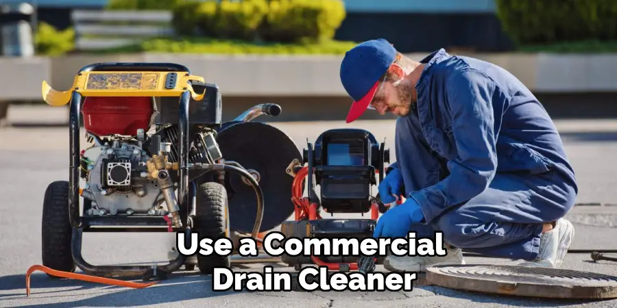 Use a Commercial Drain Cleaner