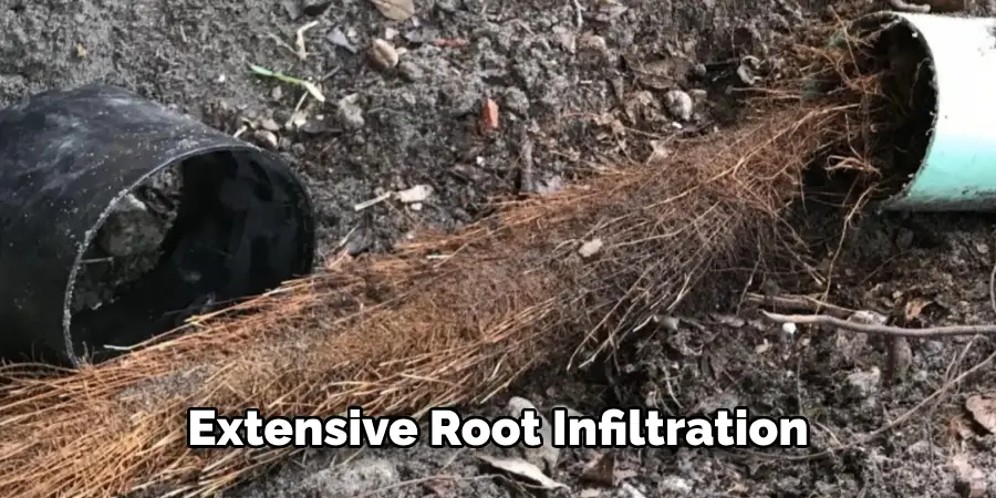 Extensive Root Infiltration