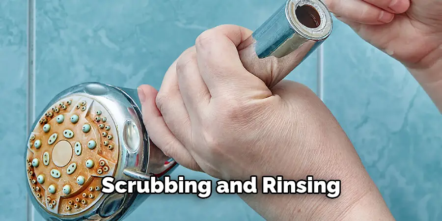 Scrubbing and Rinsing