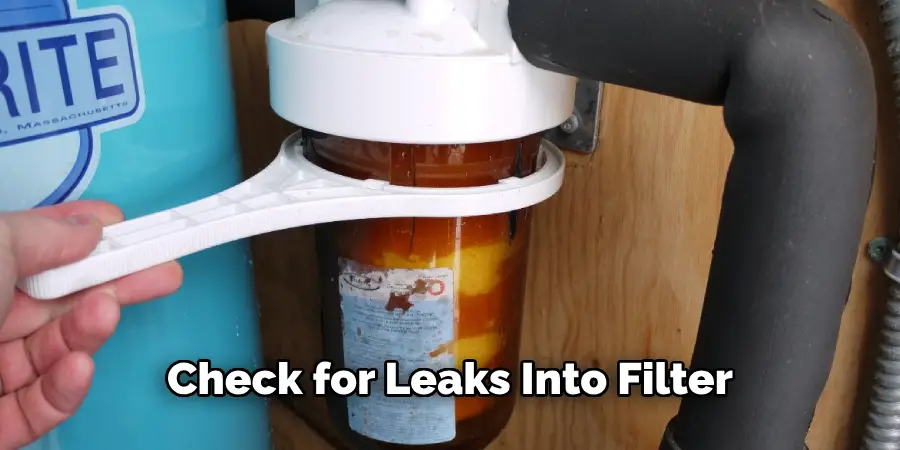 Check for Leaks Filter