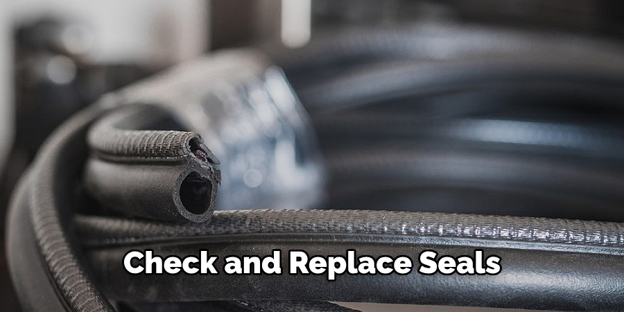 Check and Replace Seals