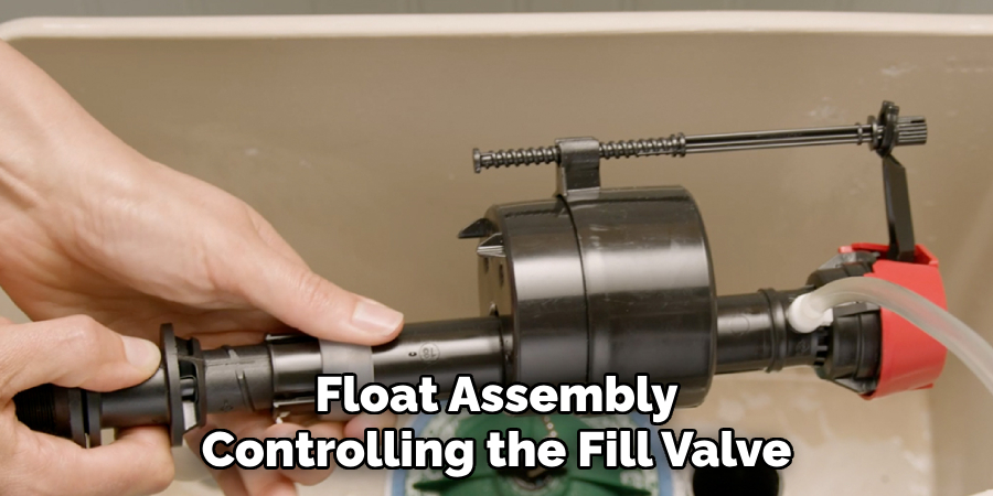 Float Assembly Controlling the Fill Valve