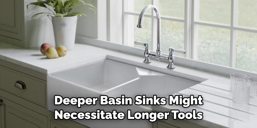 Deeper Basin Sinks Might Necessitate Longer Tools