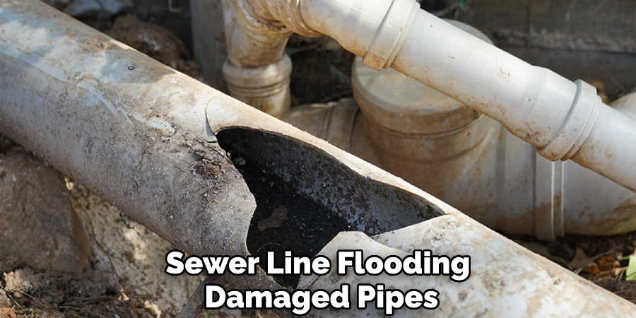 Sewer Line Flooding is to 
Replace Old or Damaged Pipes