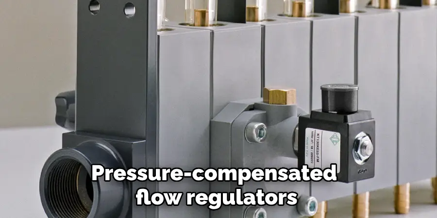 Pressure-compensated flow regulators