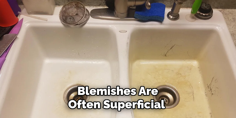 Blemishes Are Often Superficial 