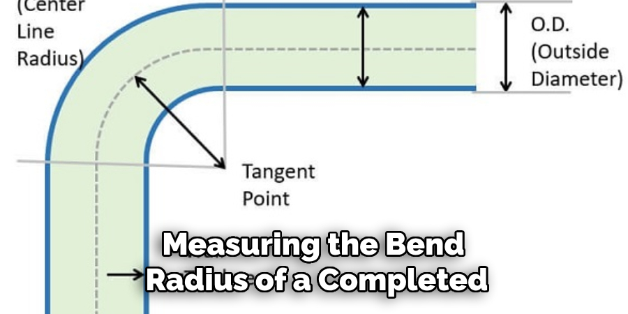 Measuring the Bend 
Radius of a Completed