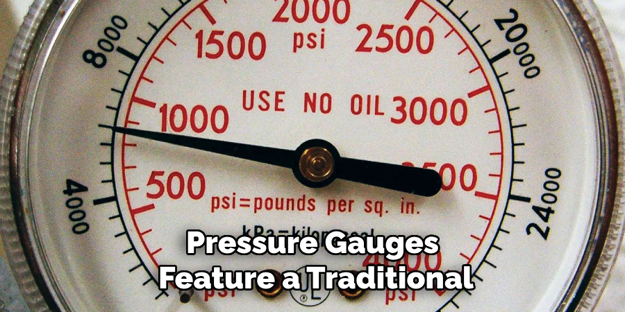 Pressure Gauges 
Feature a Traditional