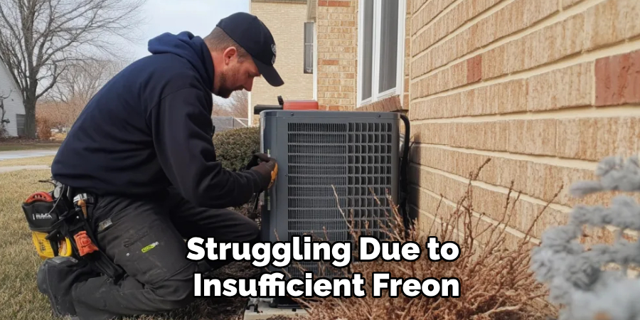 Struggling Due to
 Insufficient Freon