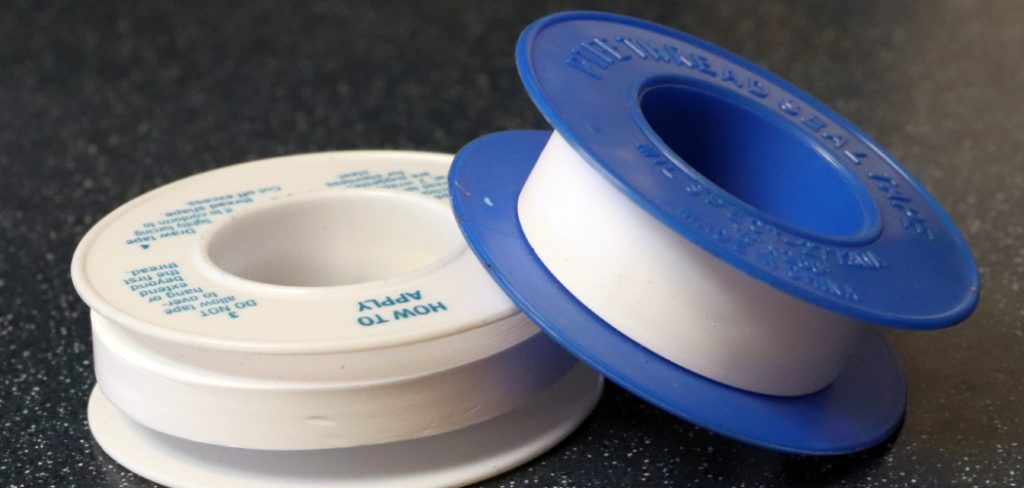 How to Install Teflon Tape