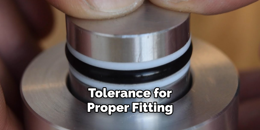  Tolerance for 
Proper Fitting 