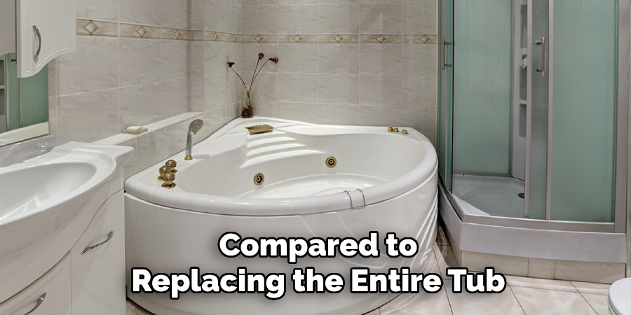 Compared to
Replacing the Entire Tub