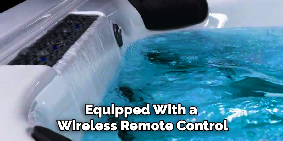 Equipped With a
Wireless Remote Control