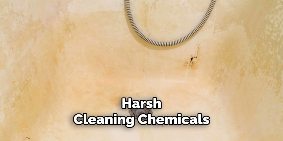 Harsh
Cleaning Chemicals