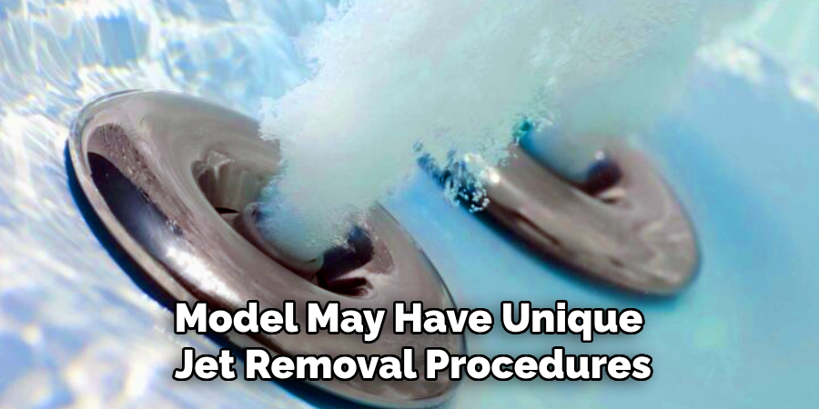 Model May Have Unique
Jet Removal Procedures