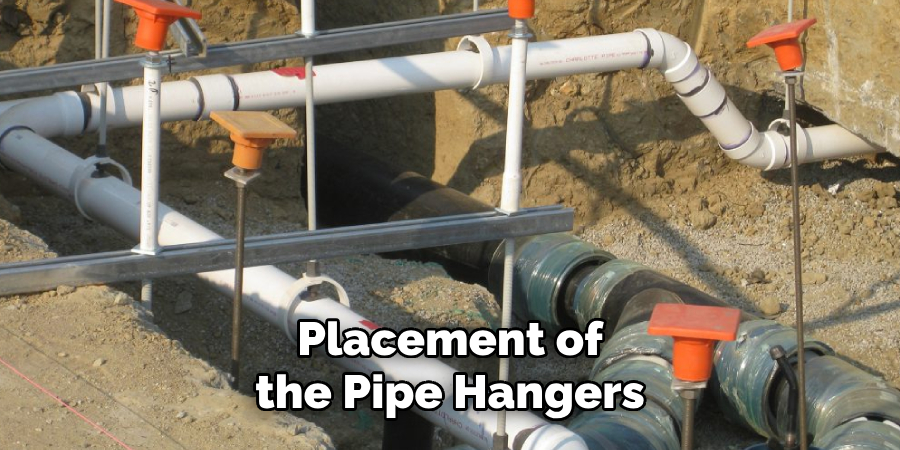 Placement of 
the Pipe Hangers