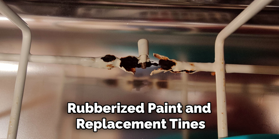 Rubberized Paint and 
Replacement Tines