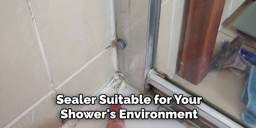 Sealer Suitable for Your Shower's Environment