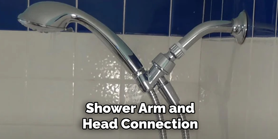 Shower Arm and Head Connection