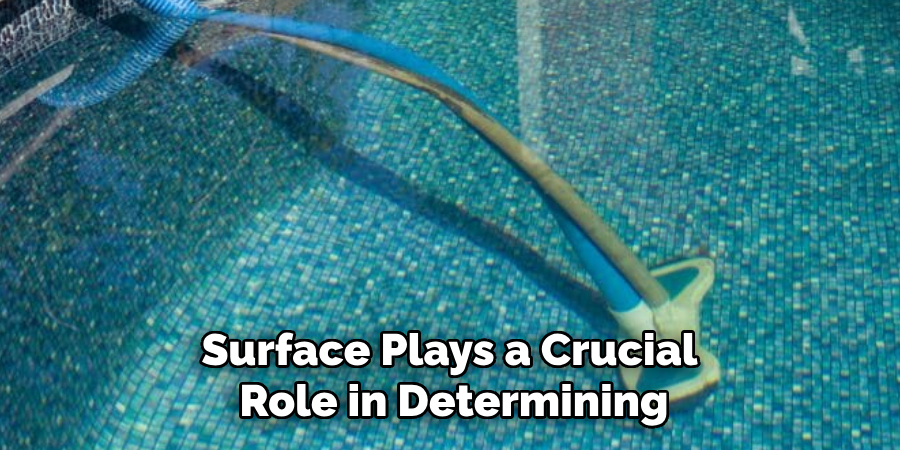 Surface Plays a Crucial 
Role in Determining