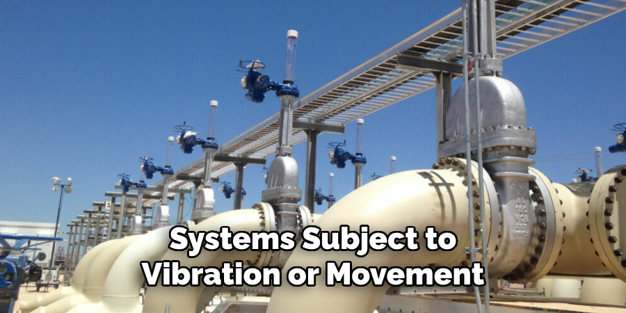 Systems Subject to 
Vibration or Movement