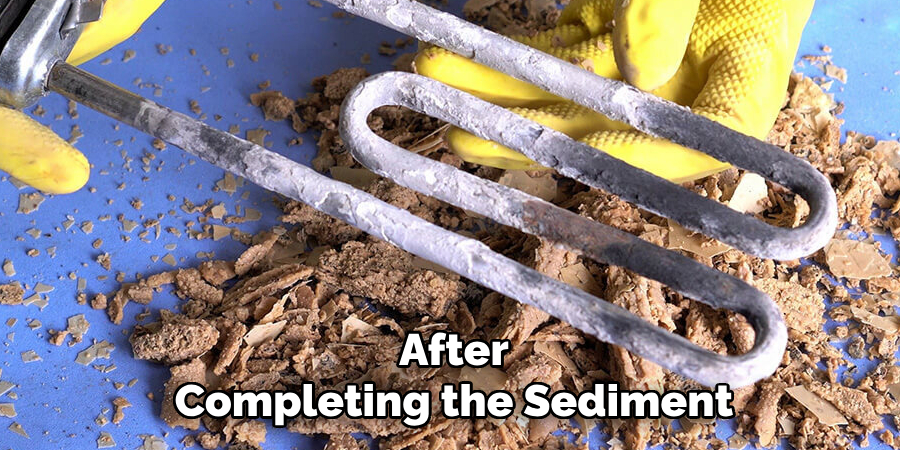 After
Completing the Sediment