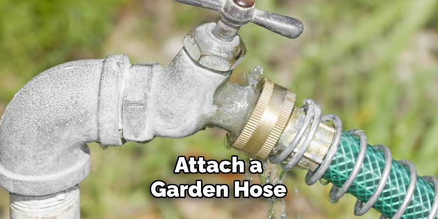 Attach a Garden Hose