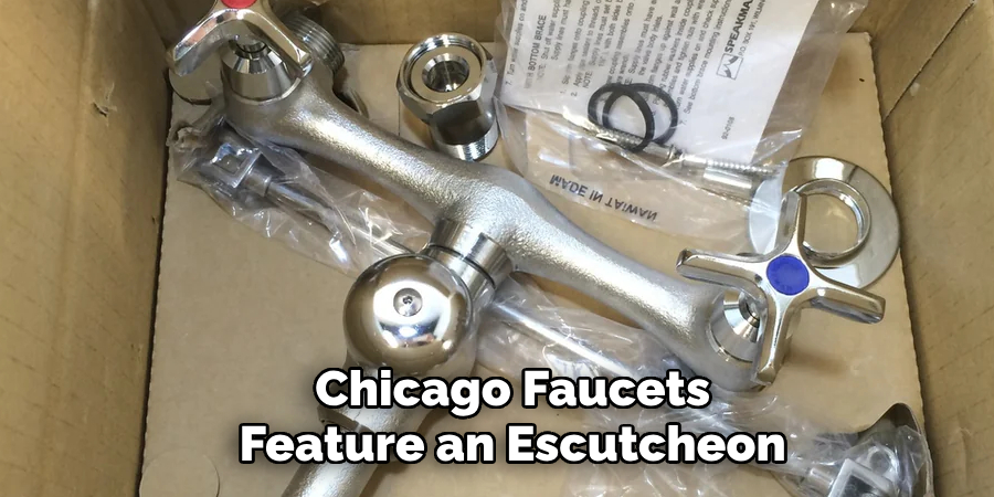 Chicago Faucets
Feature an Escutcheon
