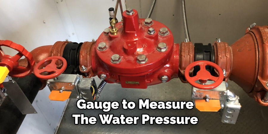 Gauge to Measure
The Water Pressure