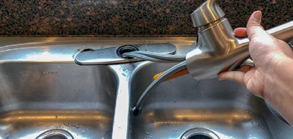 How to Replace a Kitchen Faucet Sprayer