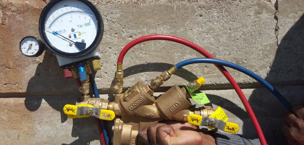 How to Test Pressure Water Line