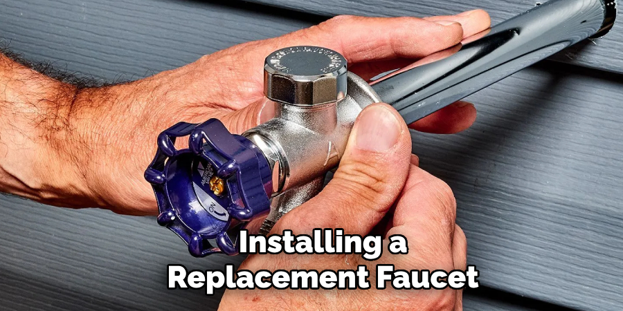 Installing a
Replacement Faucet