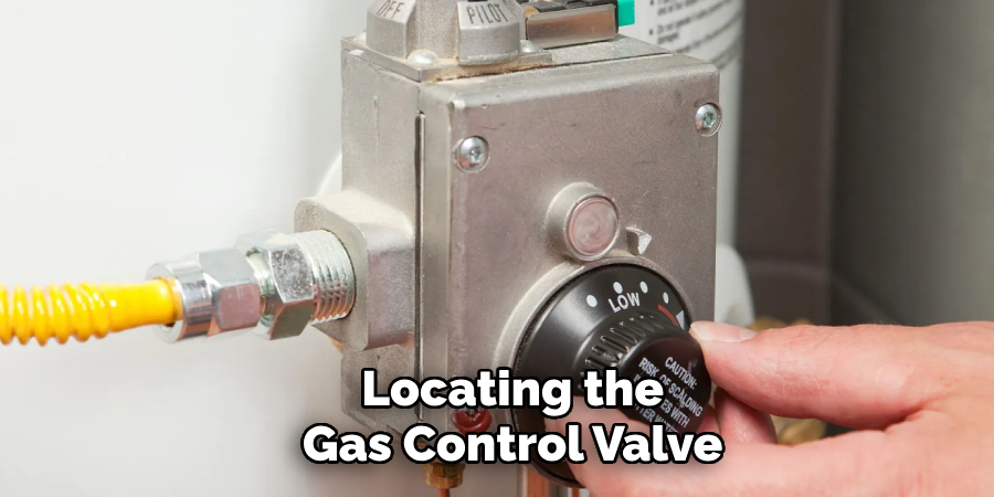Locating the
Gas Control Valve