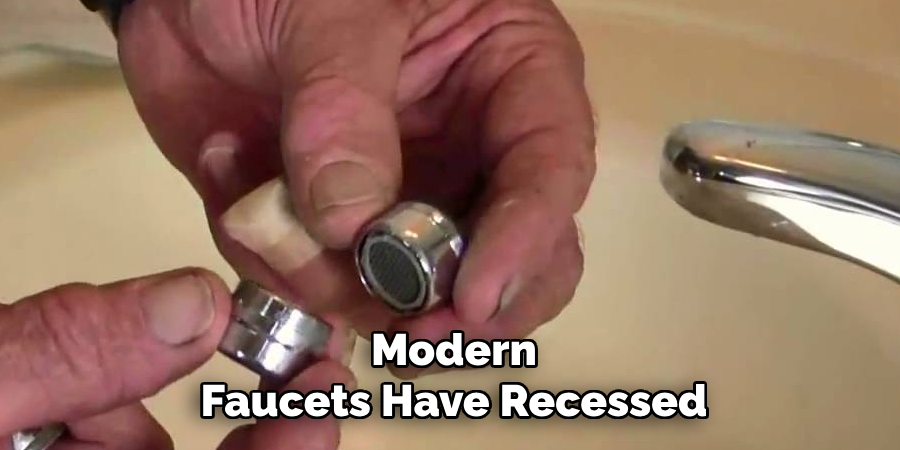 Modern
Faucets Have Recessed