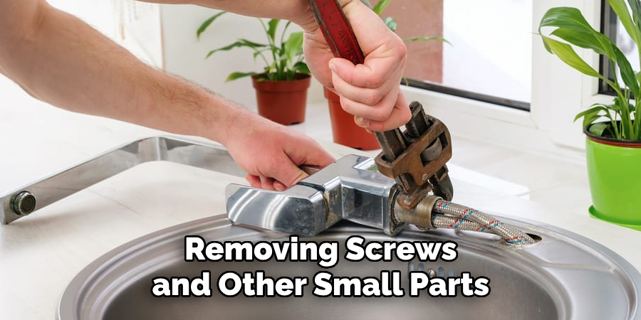 Removing Screws and Other Small Parts