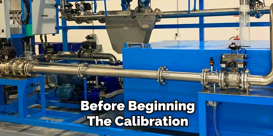 Before Beginning
The Calibration