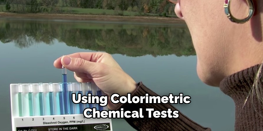 Using Colorimetric Chemical Tests