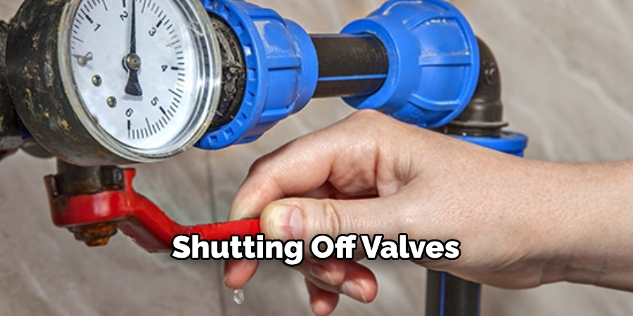 Shutting Off Valves