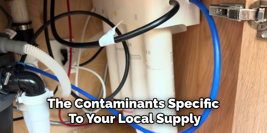 The Contaminants Specific
To Your Local Supply