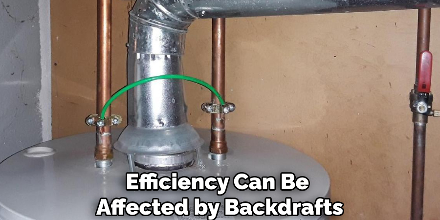 Efficiency Can Be
Affected by Backdrafts