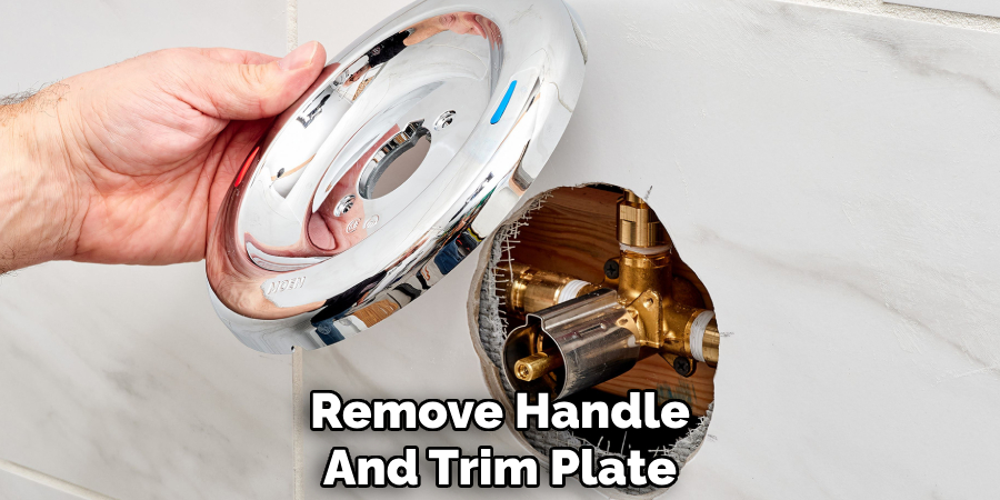 Remove Handle
And Trim Plate