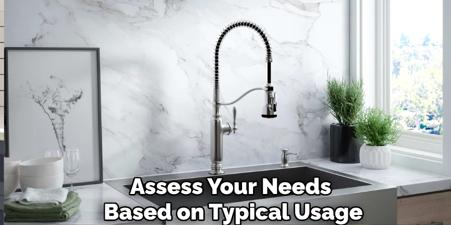 Assess Your Needs
Based on Typical Usage
