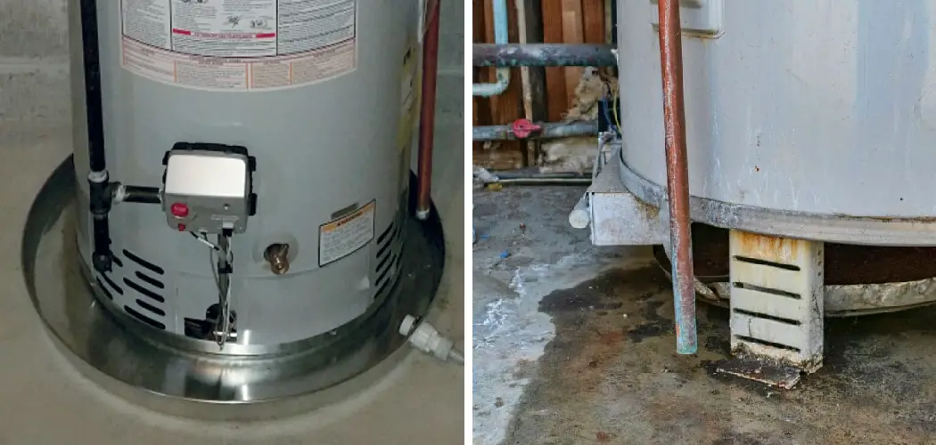 How to Install Drain Pan Under Existing Water Heater