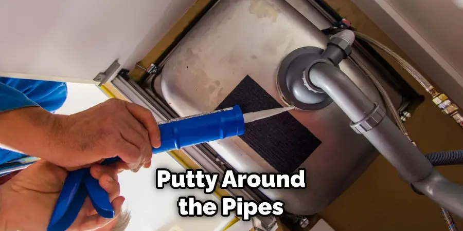 Putty Around the Pipes