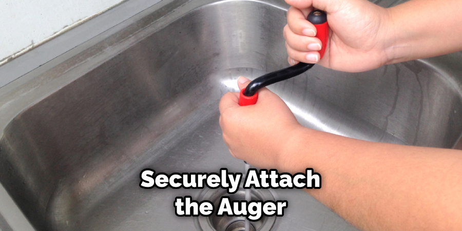 Securely Attach the Auger