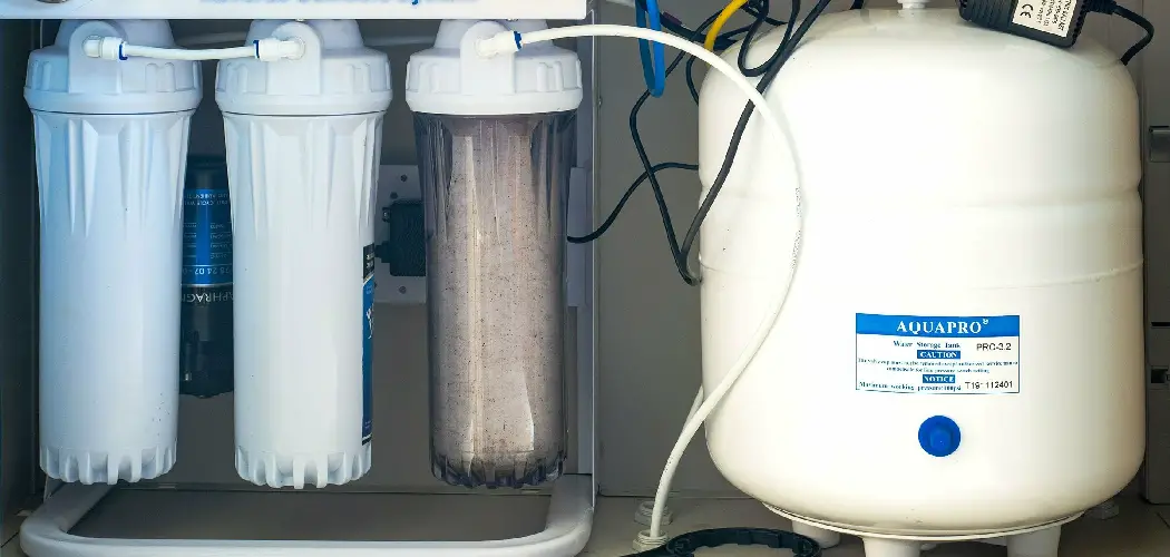 How to Empty Reverse Osmosis Tank